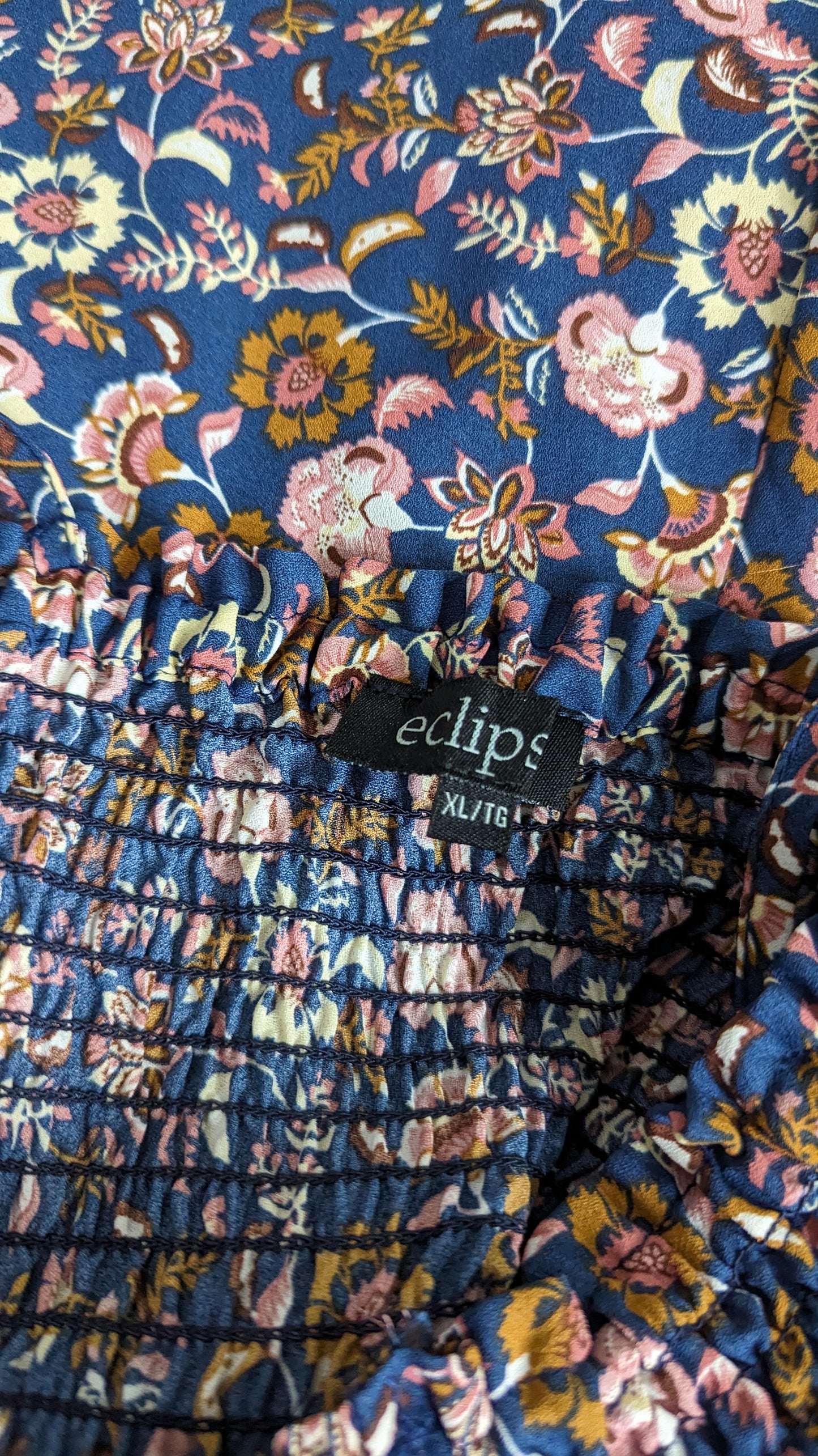 Eclipse Mini Floral Dress - Size XL