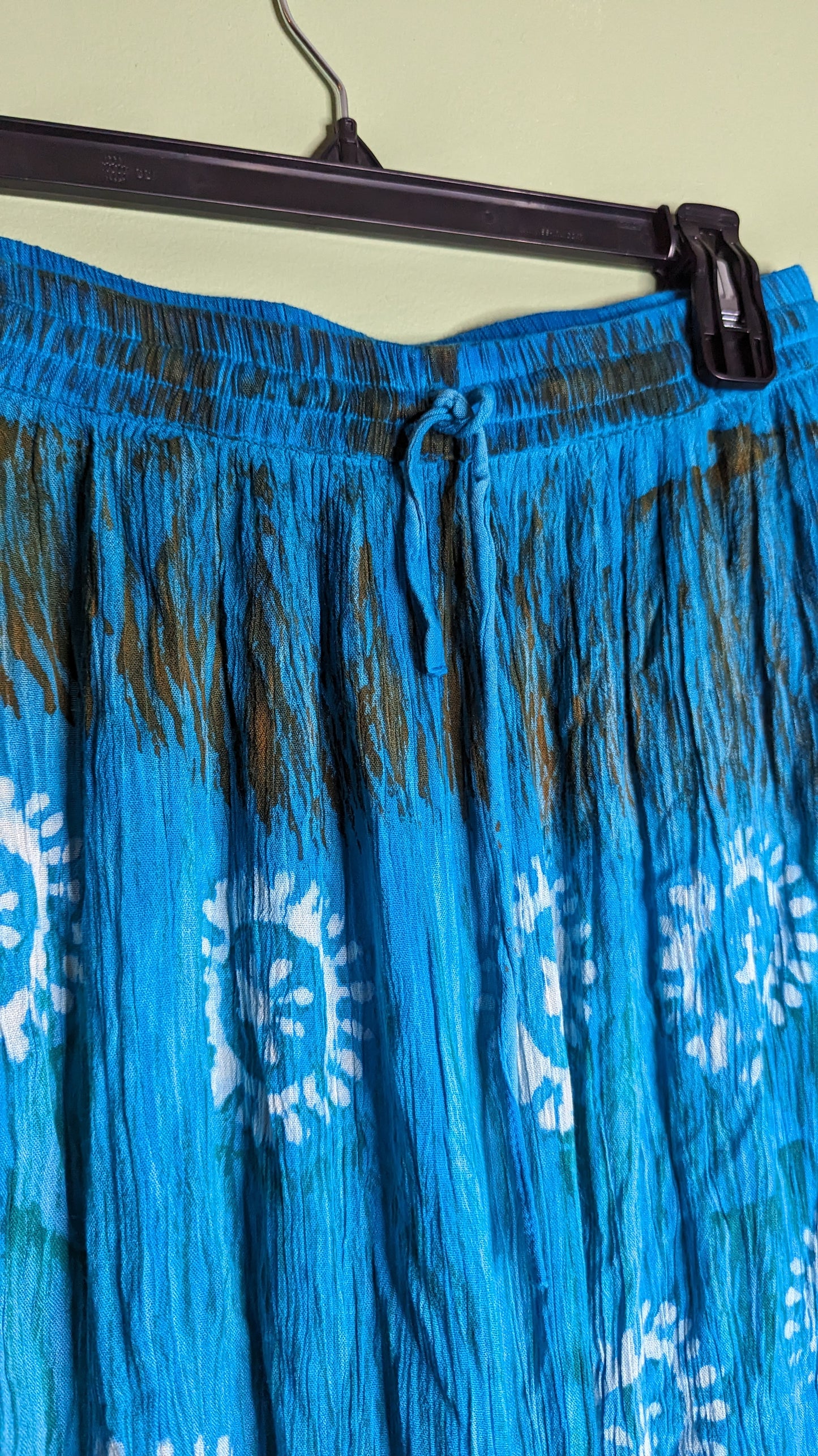 Rayan Blue Palazzo pants. No size - Fits L