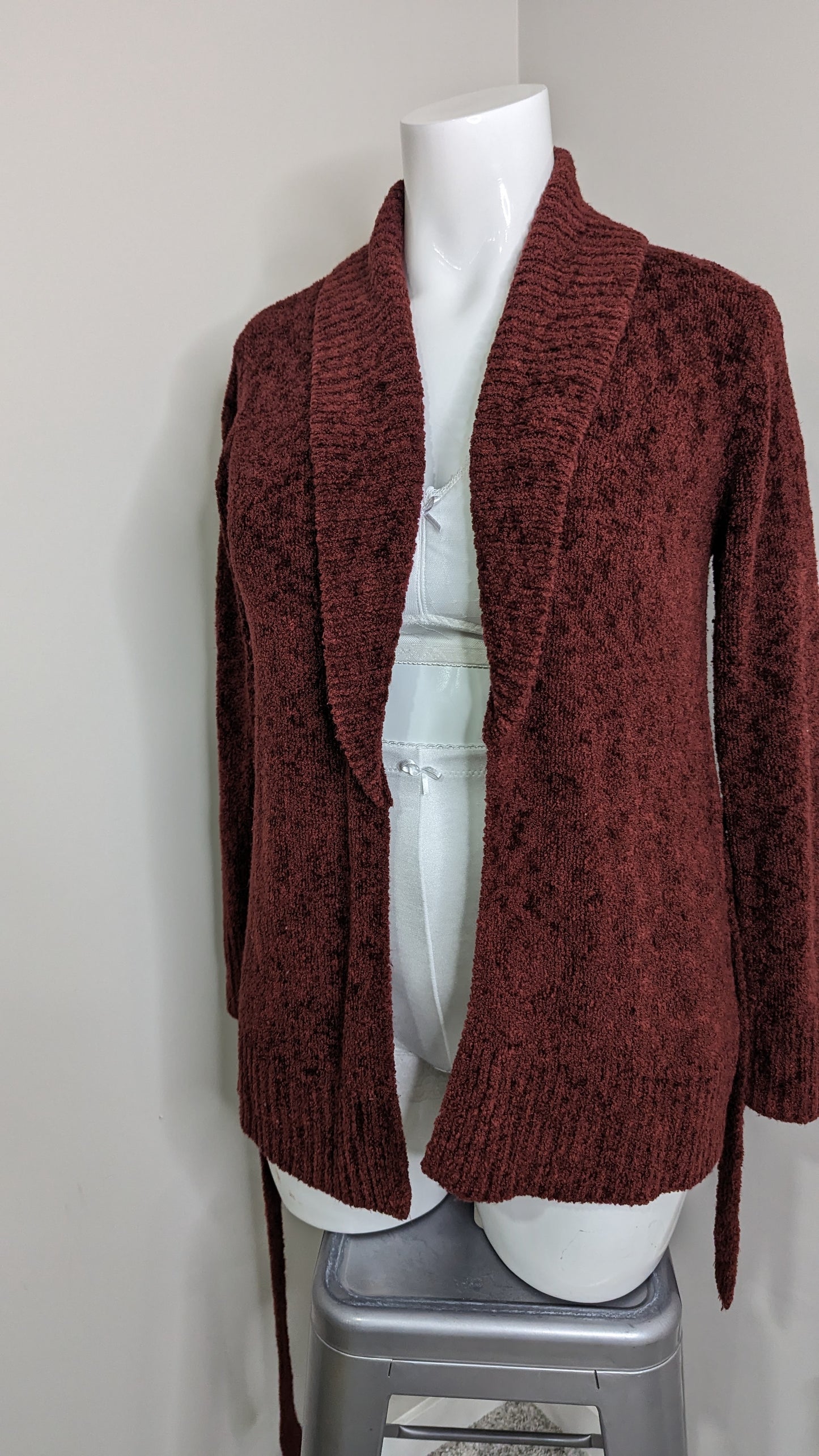 Vintage Cotton Ginny Plush Cardi - Size XL