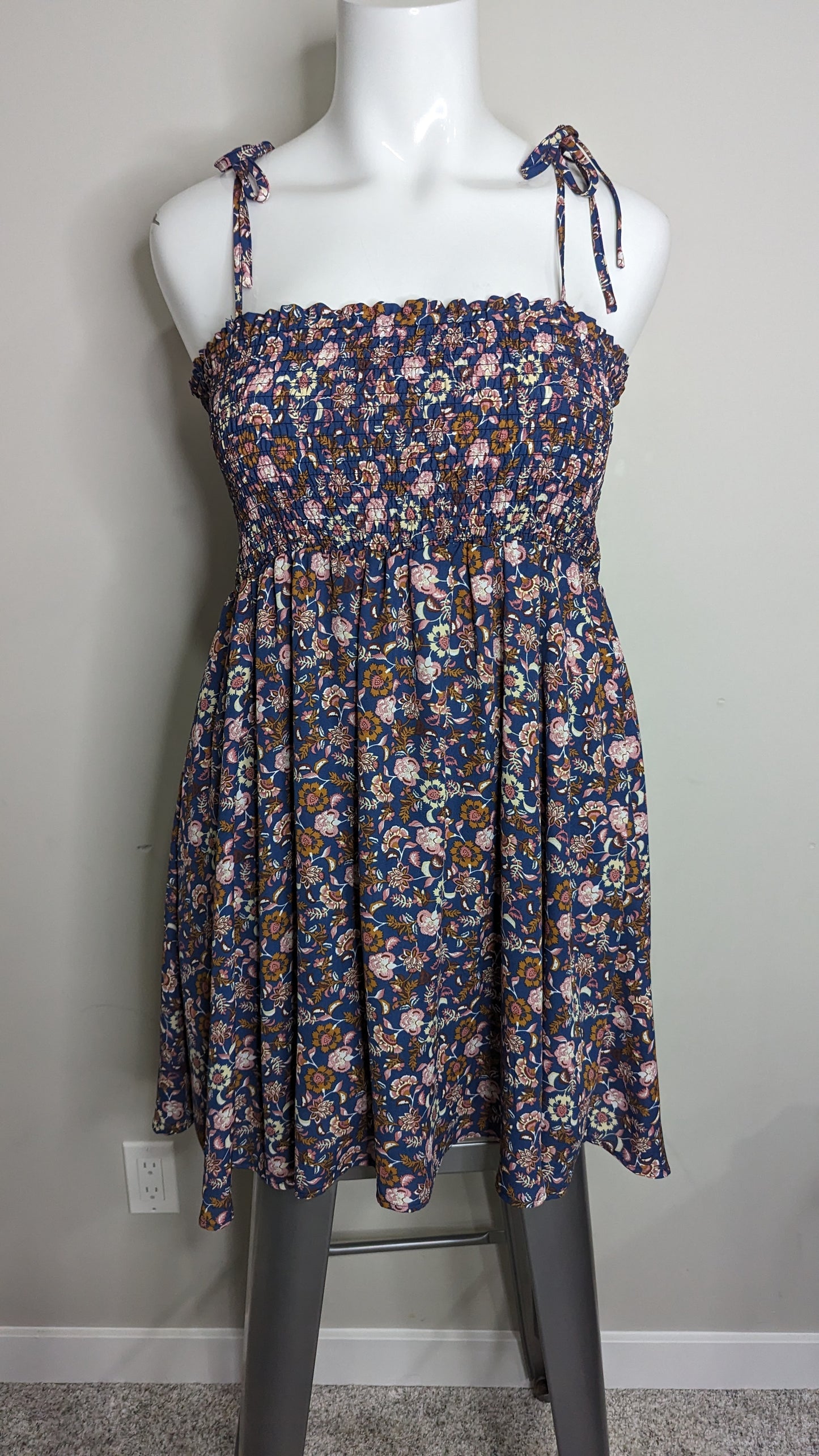 Eclipse Mini Floral Dress - Size XL