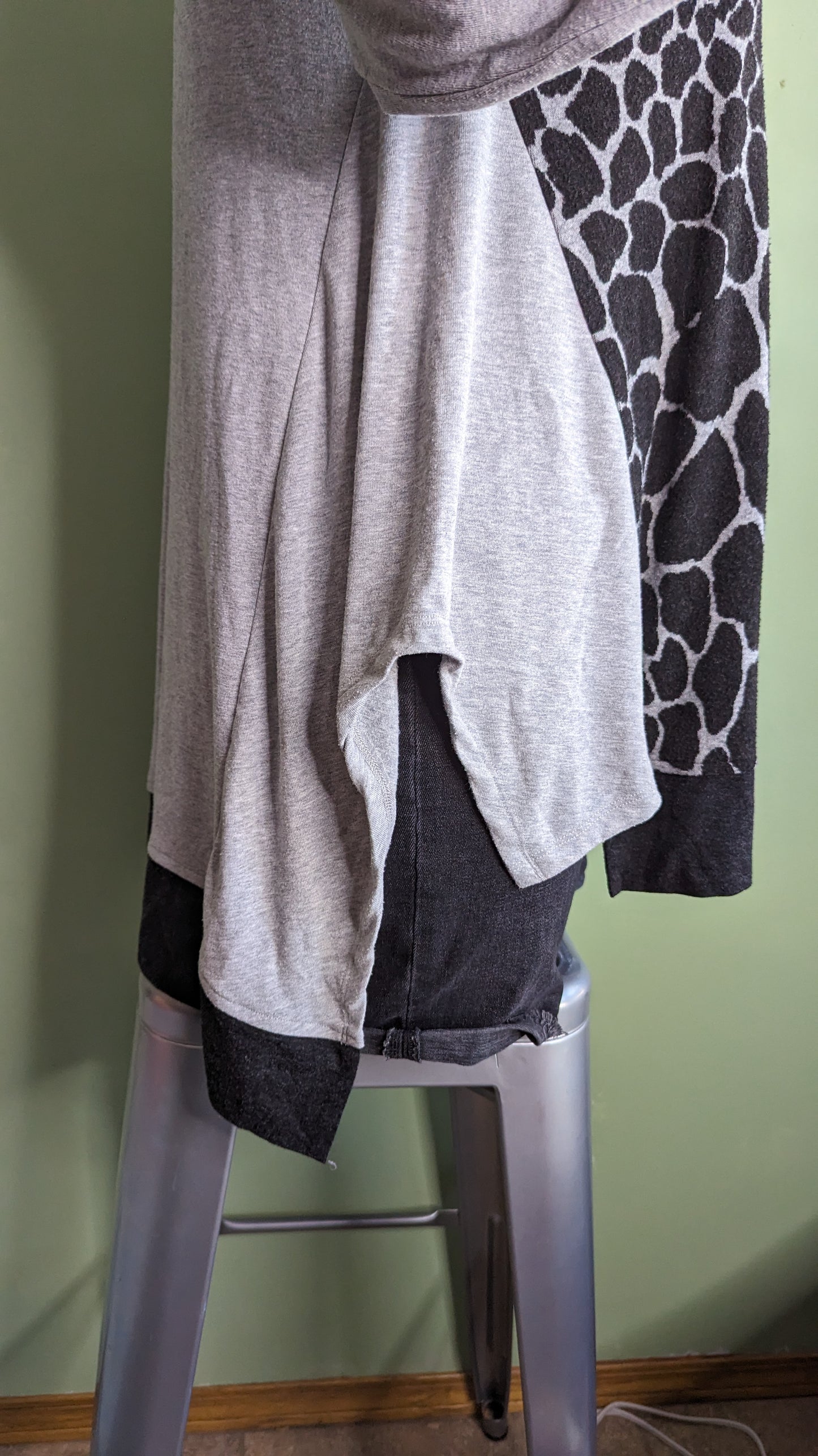 Sassy Asymmetrical Sweater - Size 1X