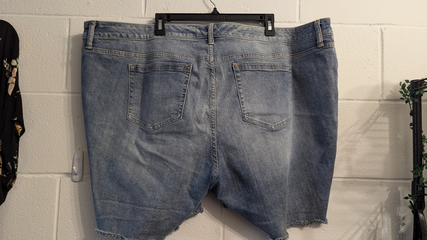 Torrid Distressed Jean Shorts- Size 26