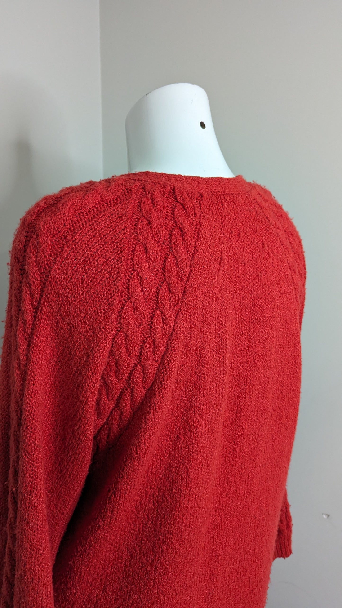 Vintage Alia knit cardigan - Size XL